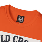 Old Crow Long Fork Chopper Sticker T-Shirt