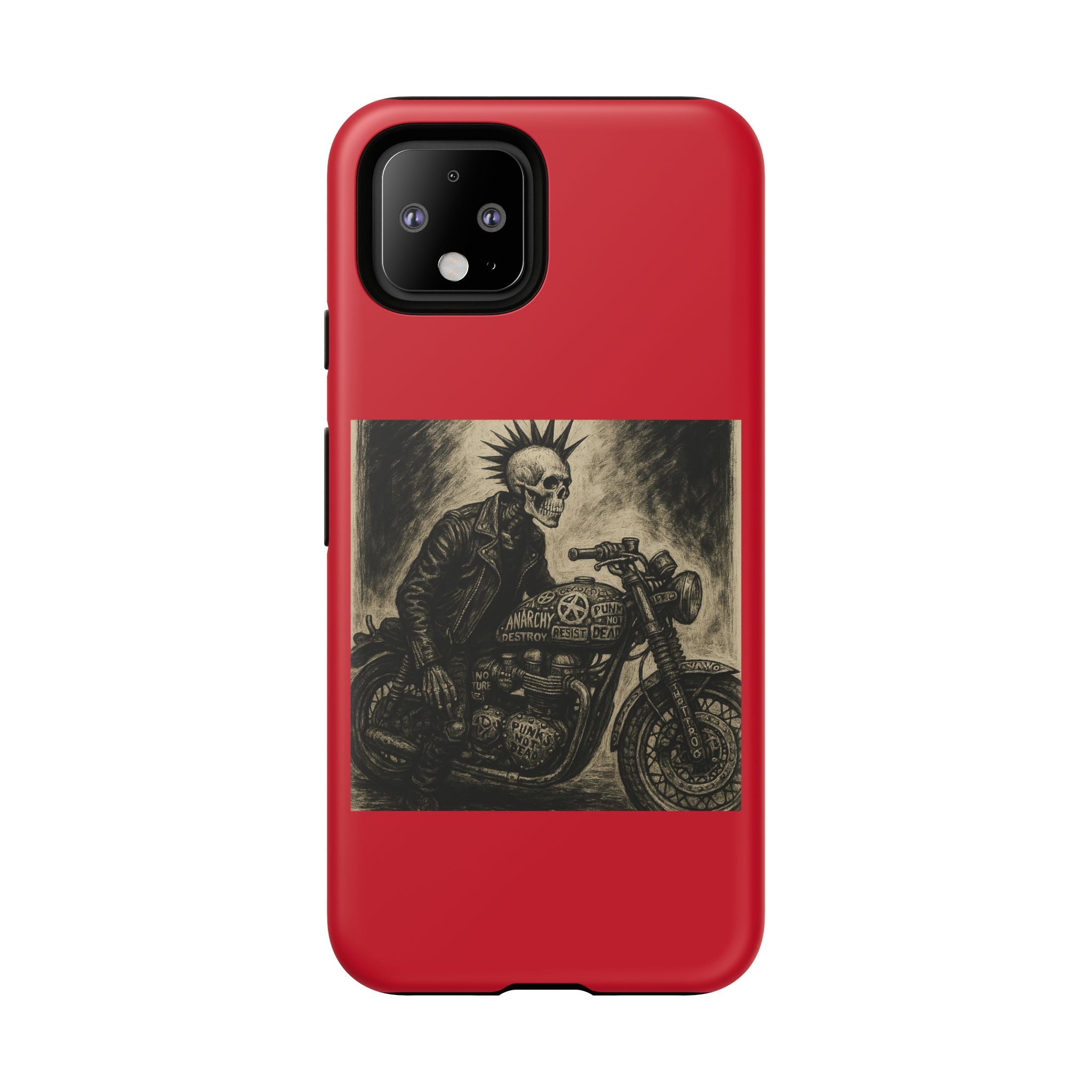 Gothic Punk Biker Skeleton Cases