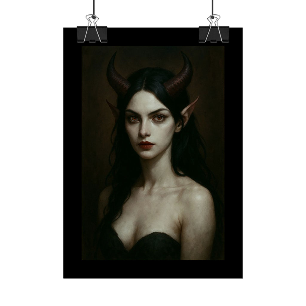 Gothic Art Rolled Posters, Dark Fantasy Wall Decor