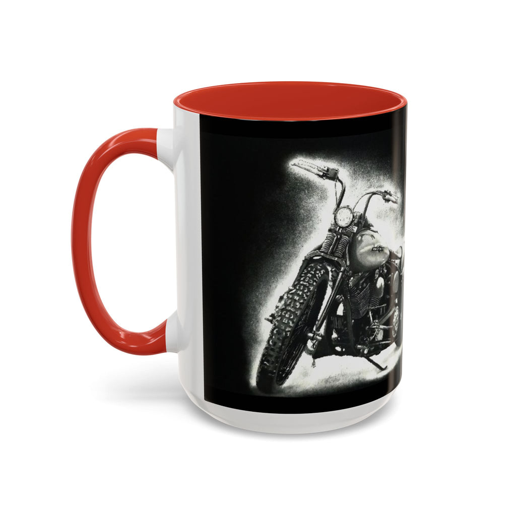 11 Vintage Motorcycle Accent Coffee Mug