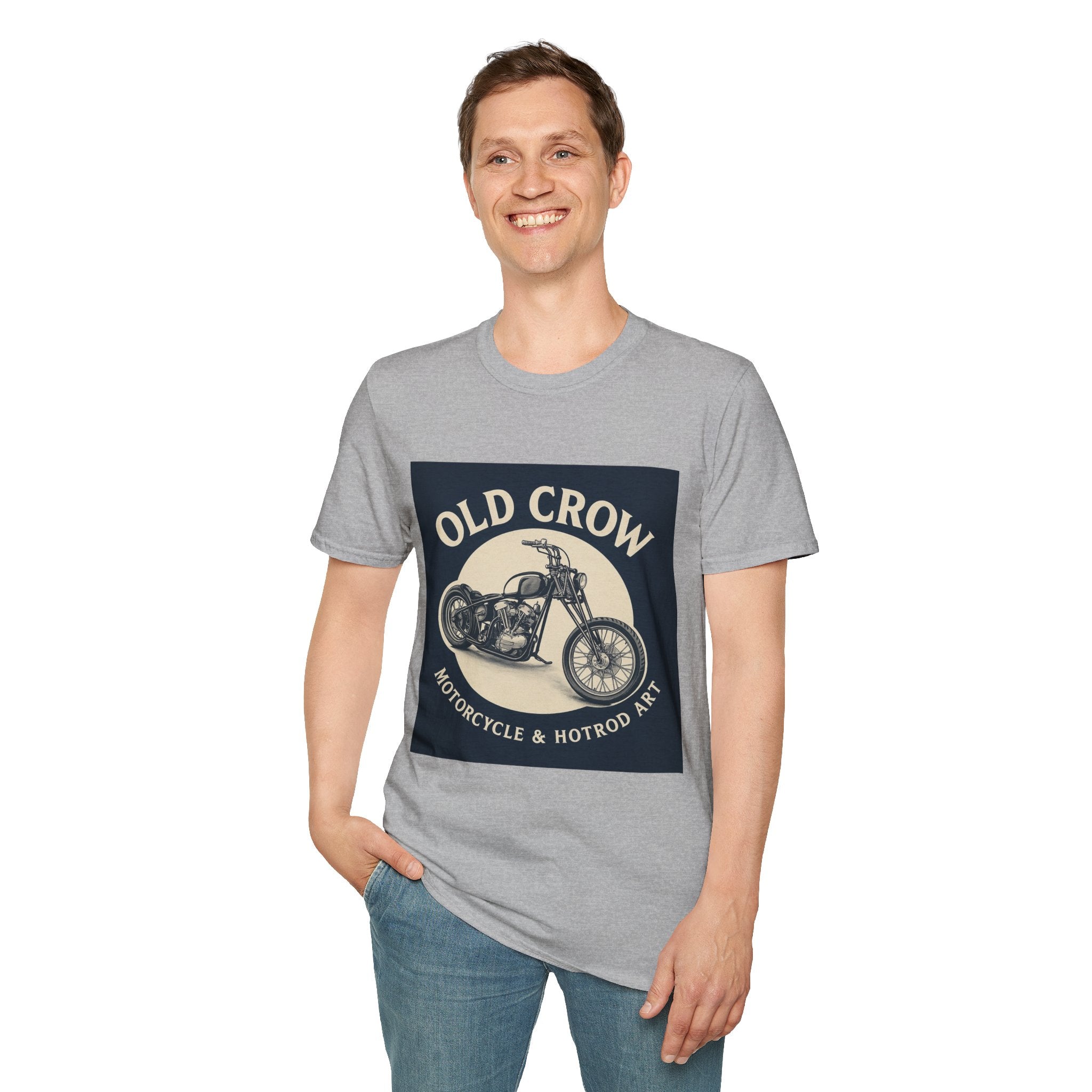 Old Crow Vintage Chopper Softstyle T-Shirt