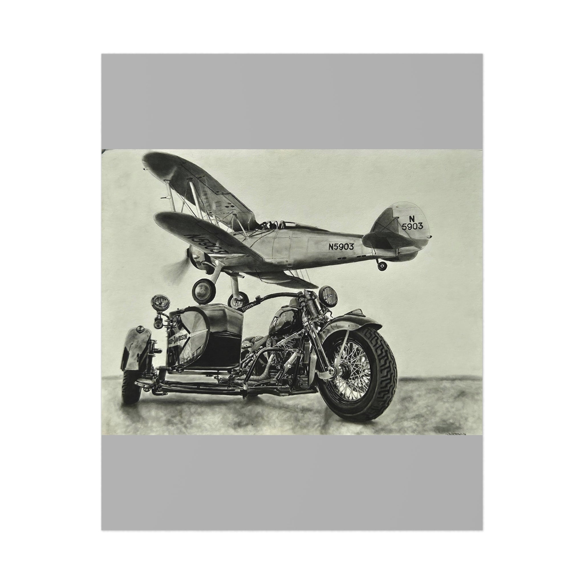 From Runway to Highway Transportation Art Print