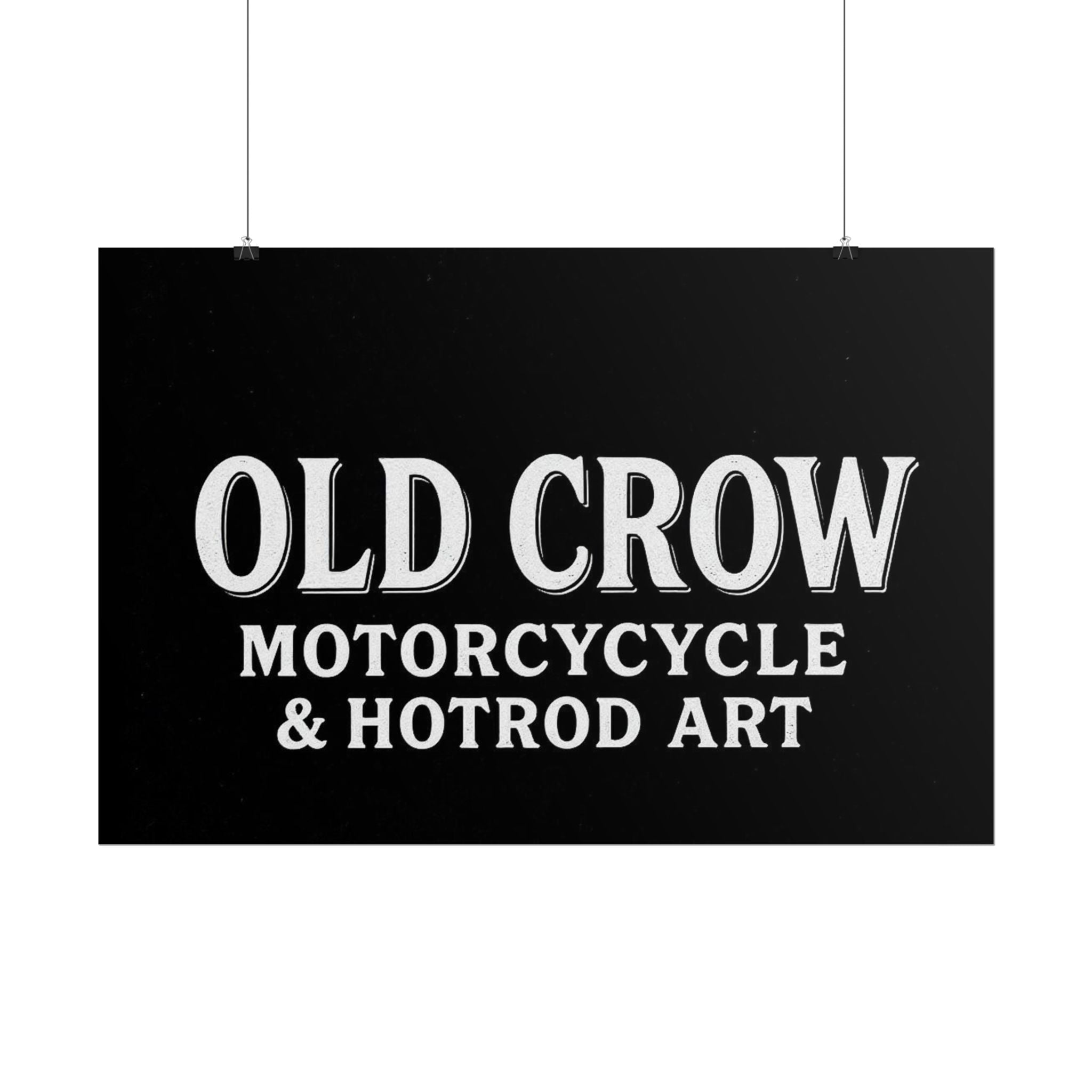 Old Crow: The Omen Art Rolled Posters