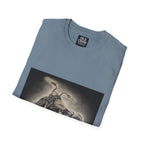 Custom Bobber Bike Canvas T-Shirt