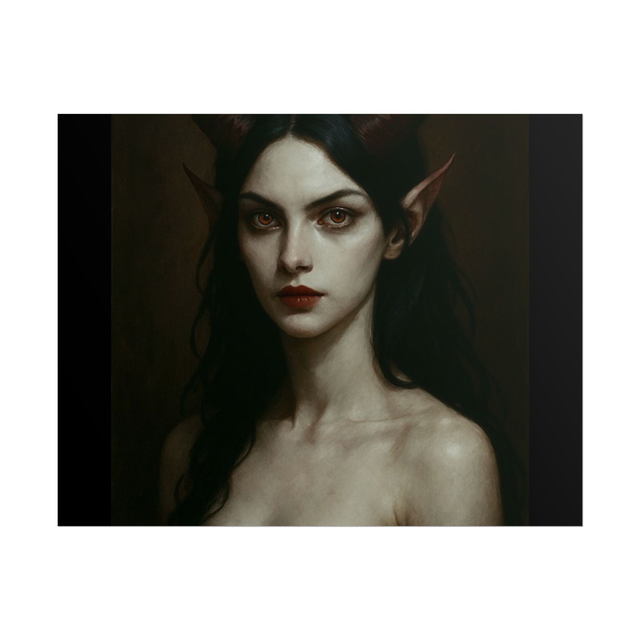 Gothic Art Rolled Posters, Dark Fantasy Wall Decor