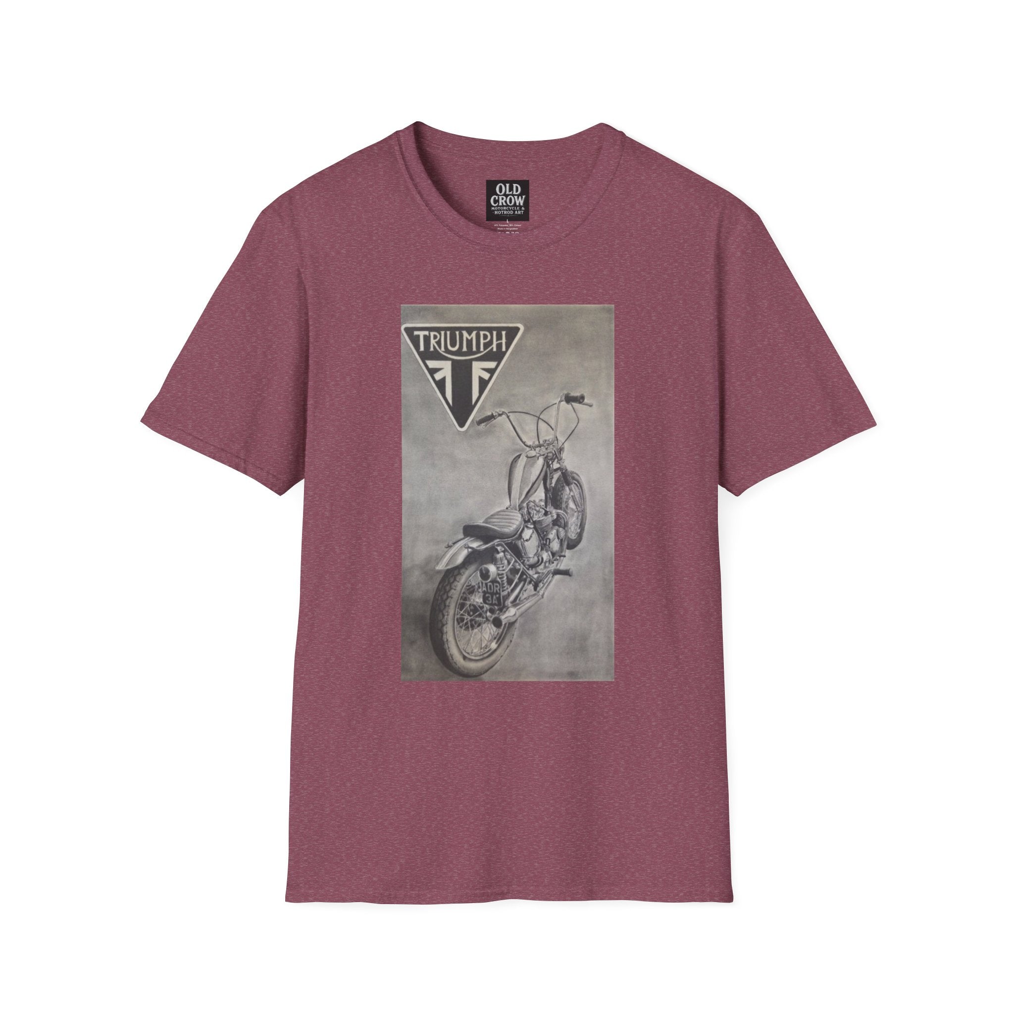 Retro Triumph Chopper Softstyle T-Shirt