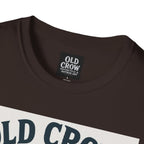 Old Crow Long Fork Chopper Sticker T-Shirt