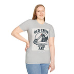Old Crow Long Fork Chopper Sticker T-Shirt