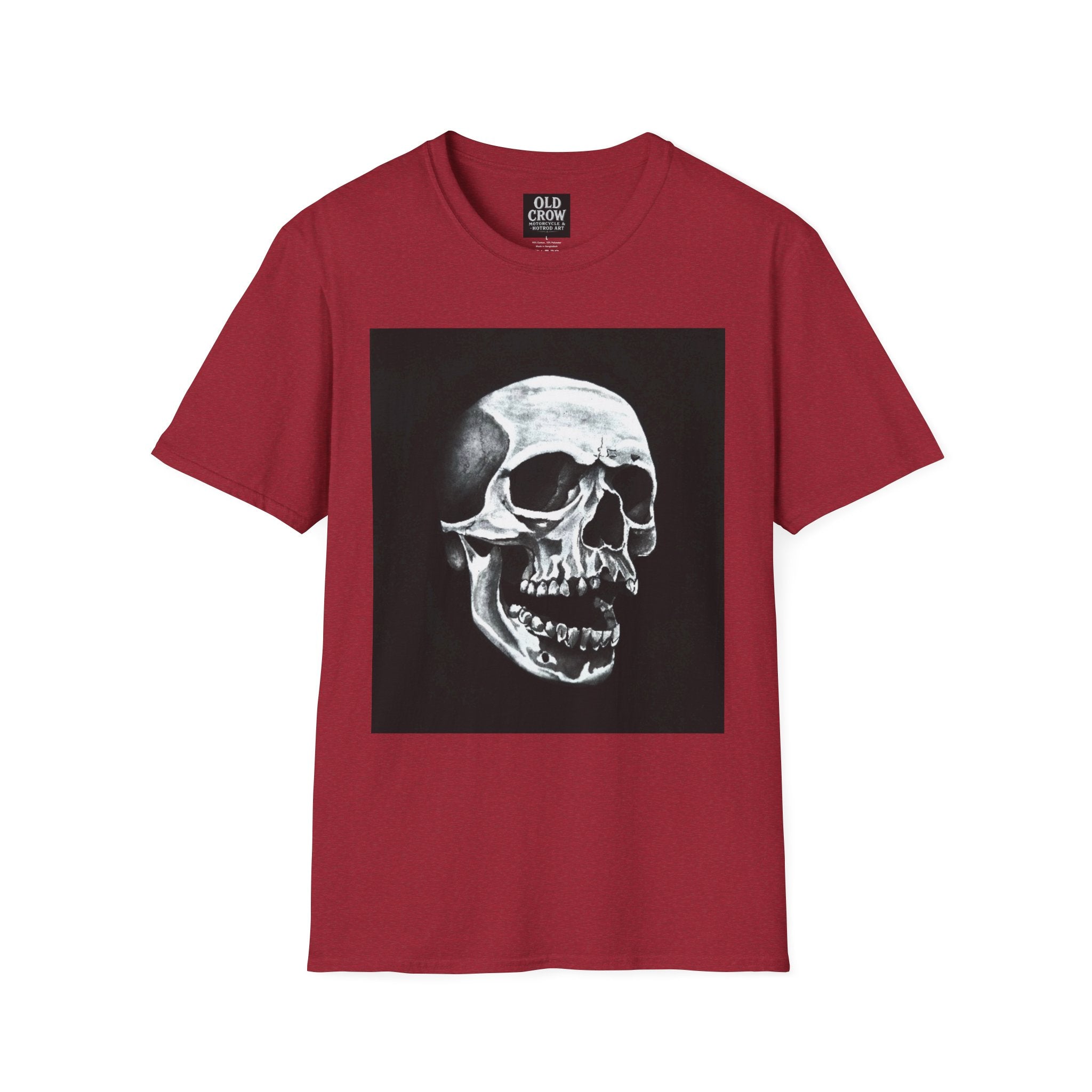 Skull of Shadows Softstyle T-Shirt, classic skull