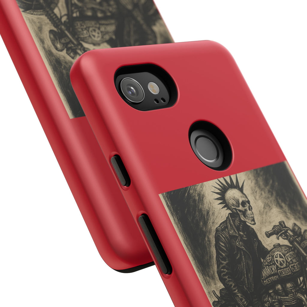 Gothic Punk Biker Skeleton Cases