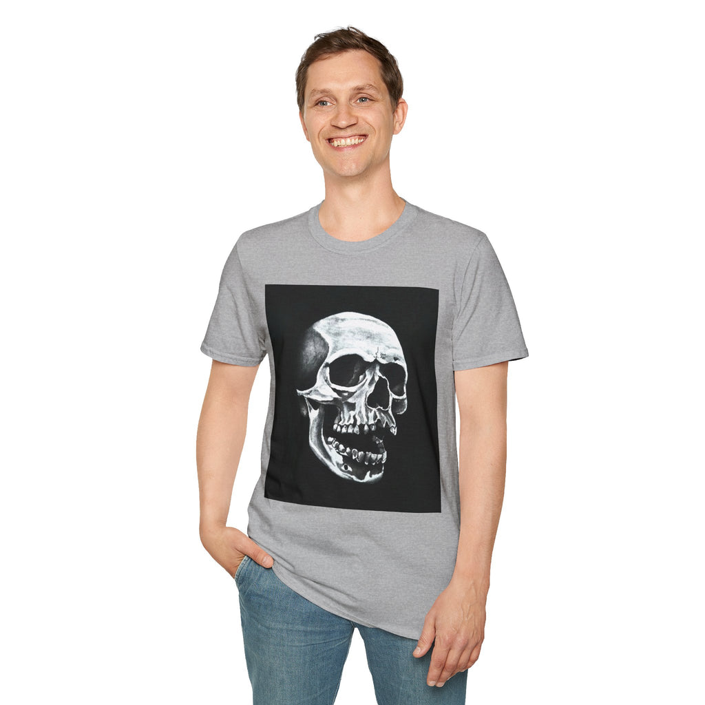 Skull of Shadows Softstyle T-Shirt, classic skull