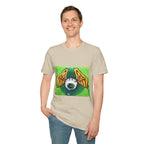 Flying Eyeball Art Print Softstyle T-Shirt