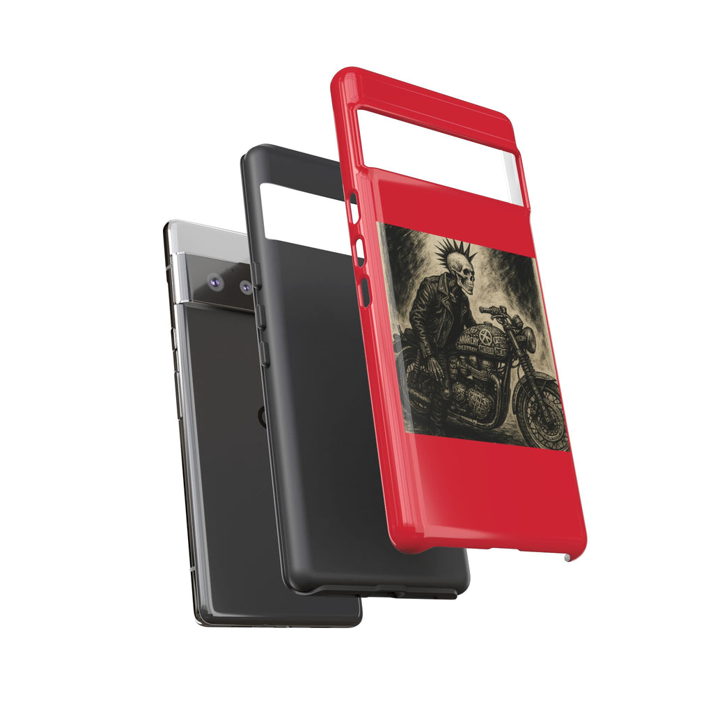 Gothic Punk Biker Skeleton Cases