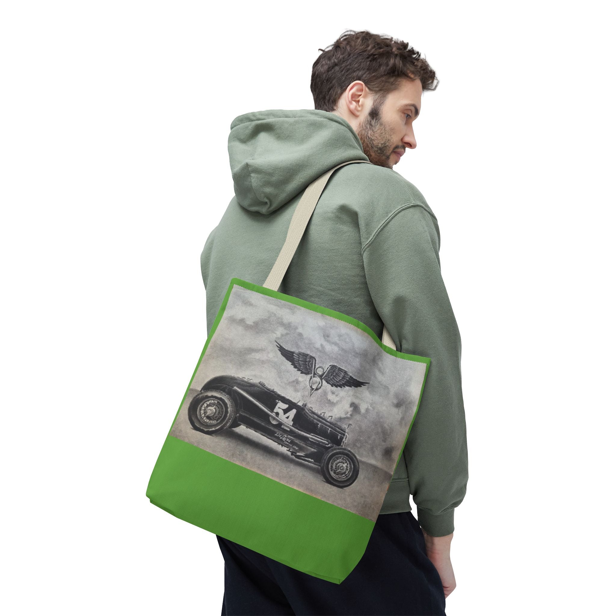 Speed & Spirit Tote Bag