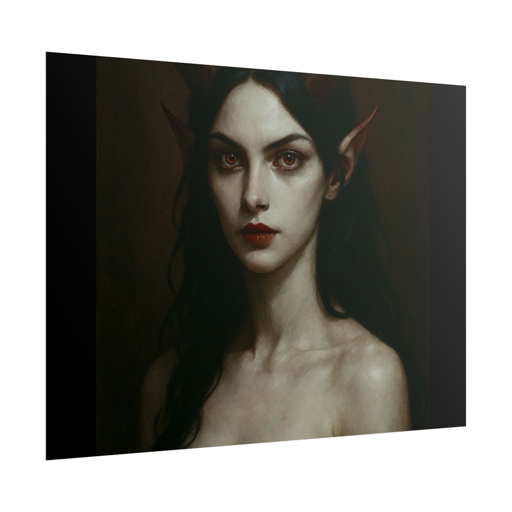 Gothic Art Rolled Posters, Dark Fantasy Wall Decor