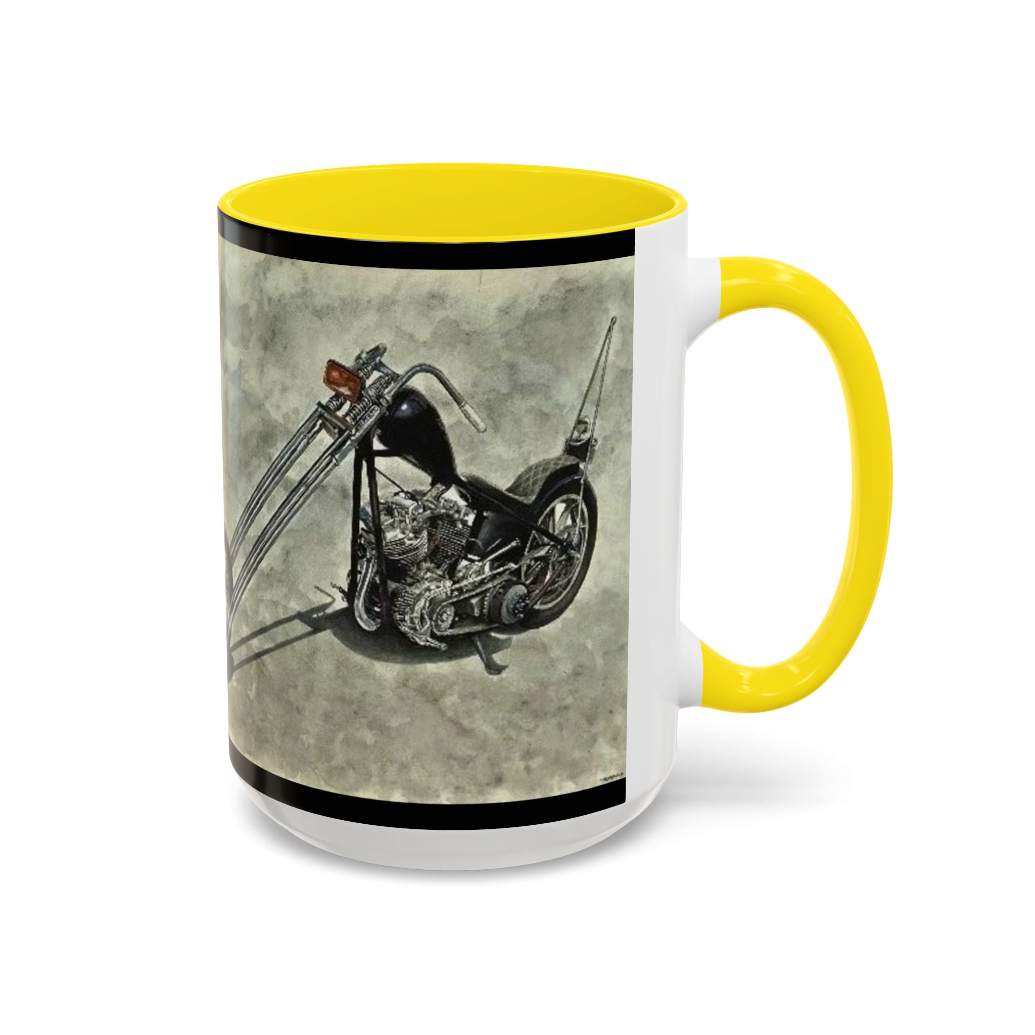 5 Custom Motorcycle Art Coffee Mug
