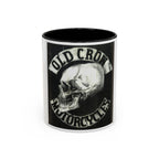 Old Crow Motorcycles Skull Mug
