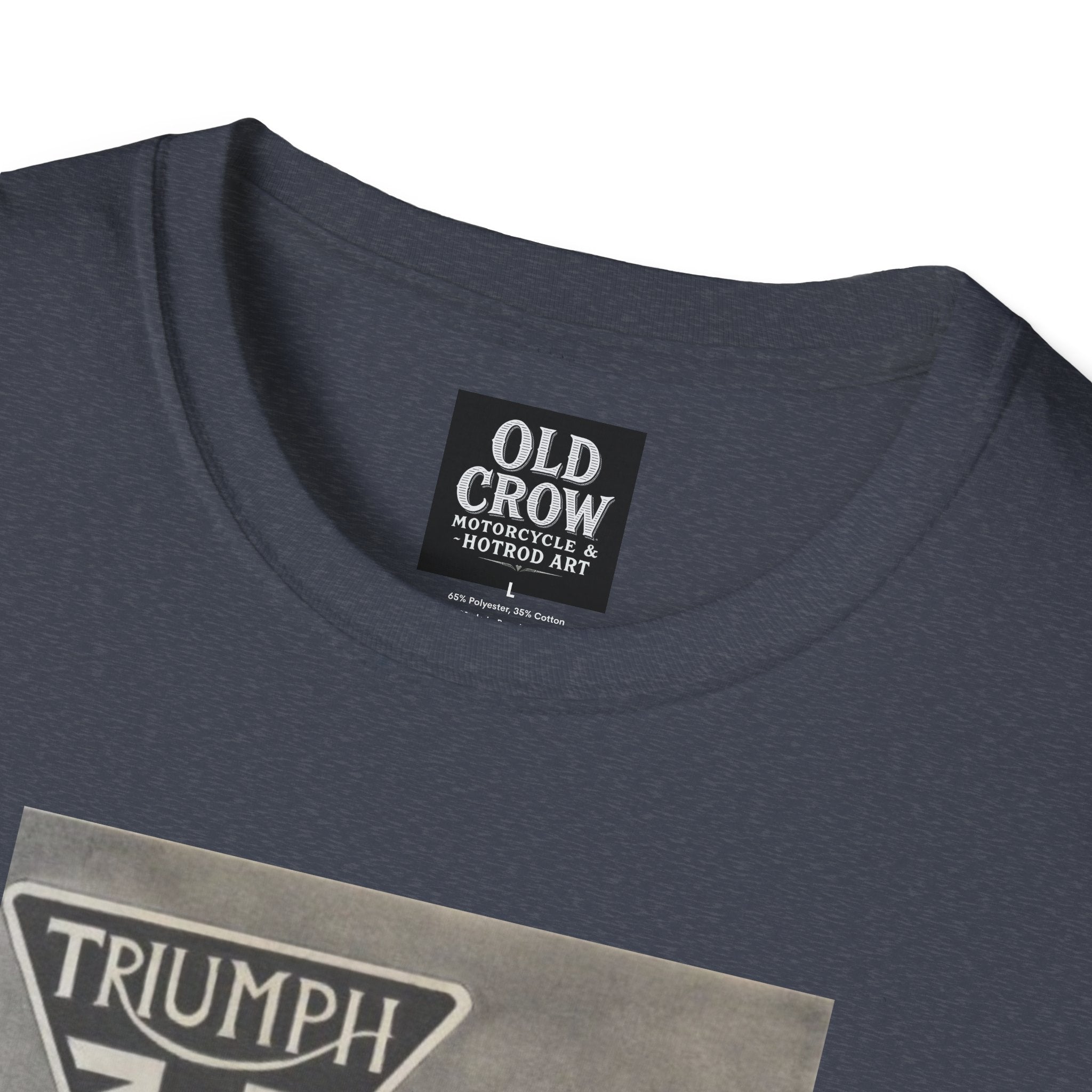 Retro Triumph Chopper Softstyle T-Shirt
