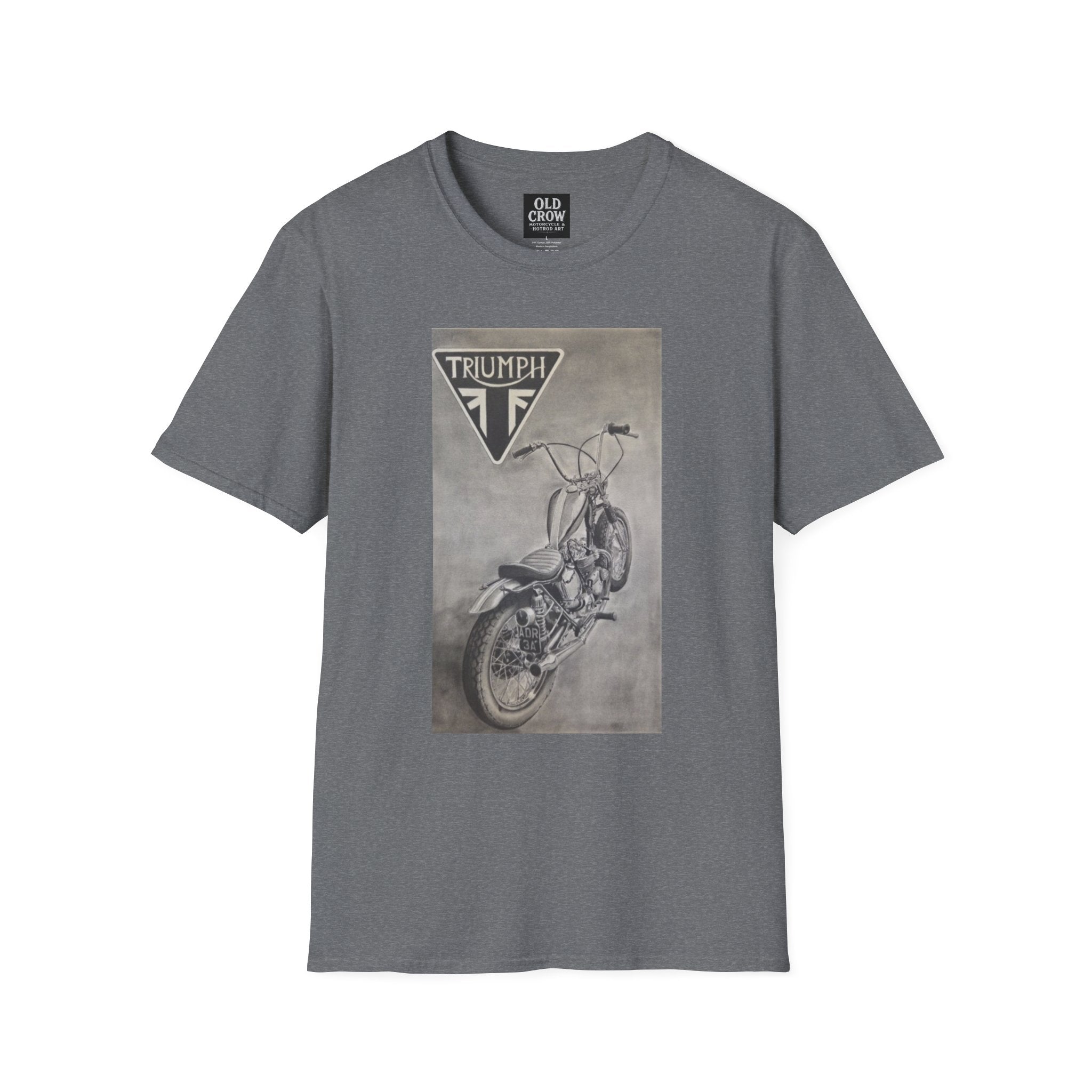 Retro Triumph Chopper Softstyle T-Shirt