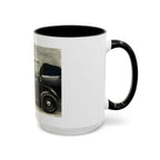 Vintage Airplane Accent Coffee Mug