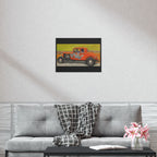 Old Crow Rust Runner Car Art Poster