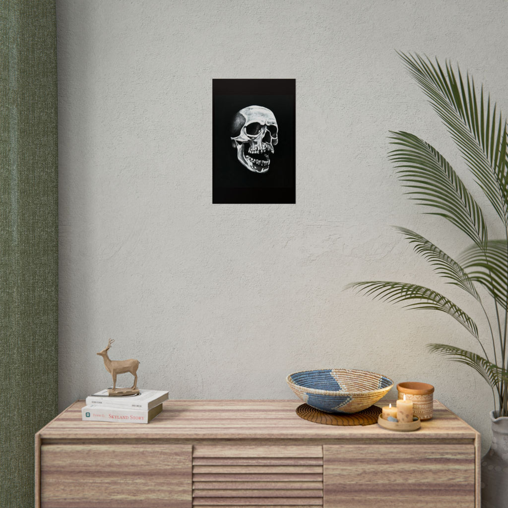 Skull Art Rolled Posters