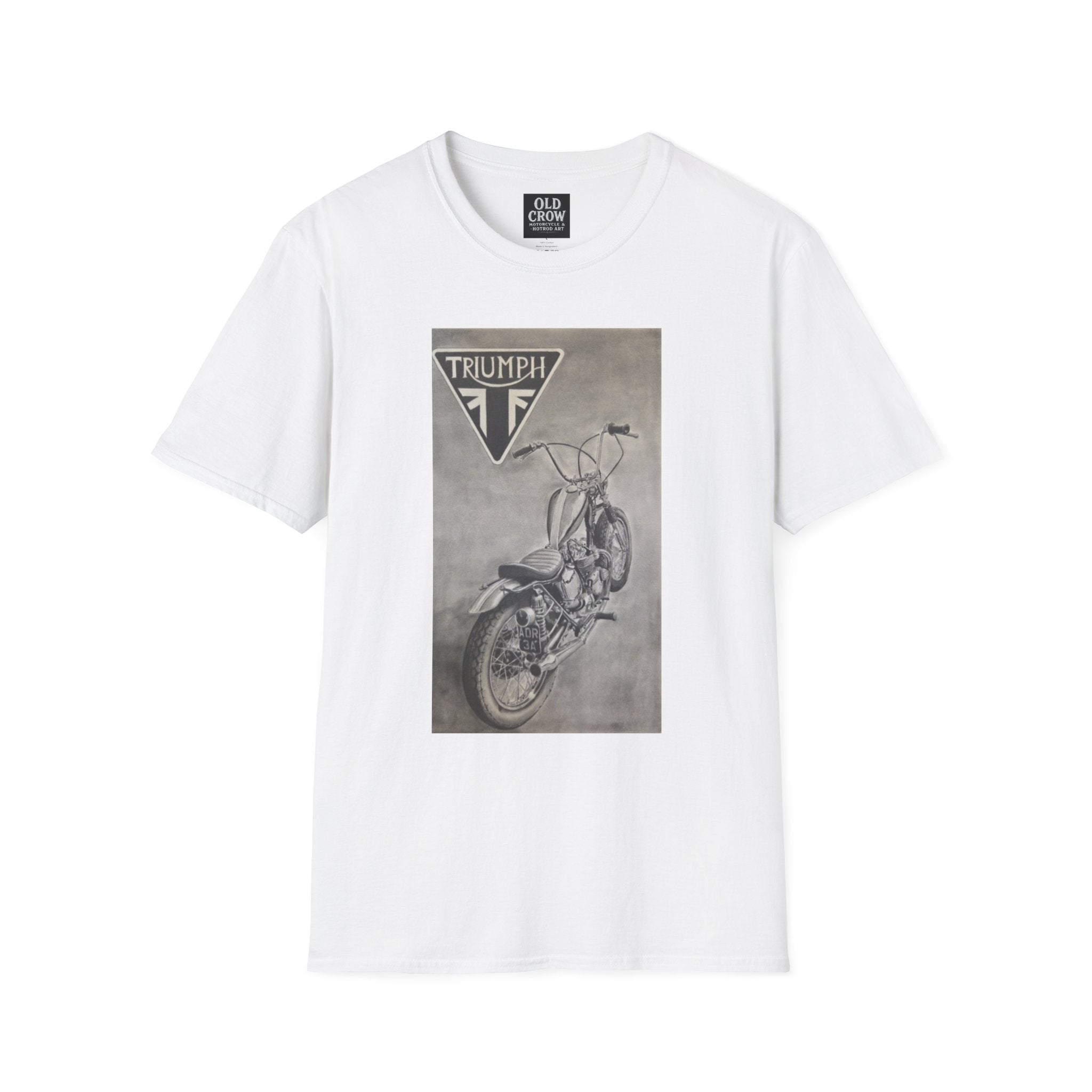 Retro Triumph Chopper Softstyle T-Shirt
