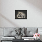 Old Crow Steel Stallion Motorcycle Art Print