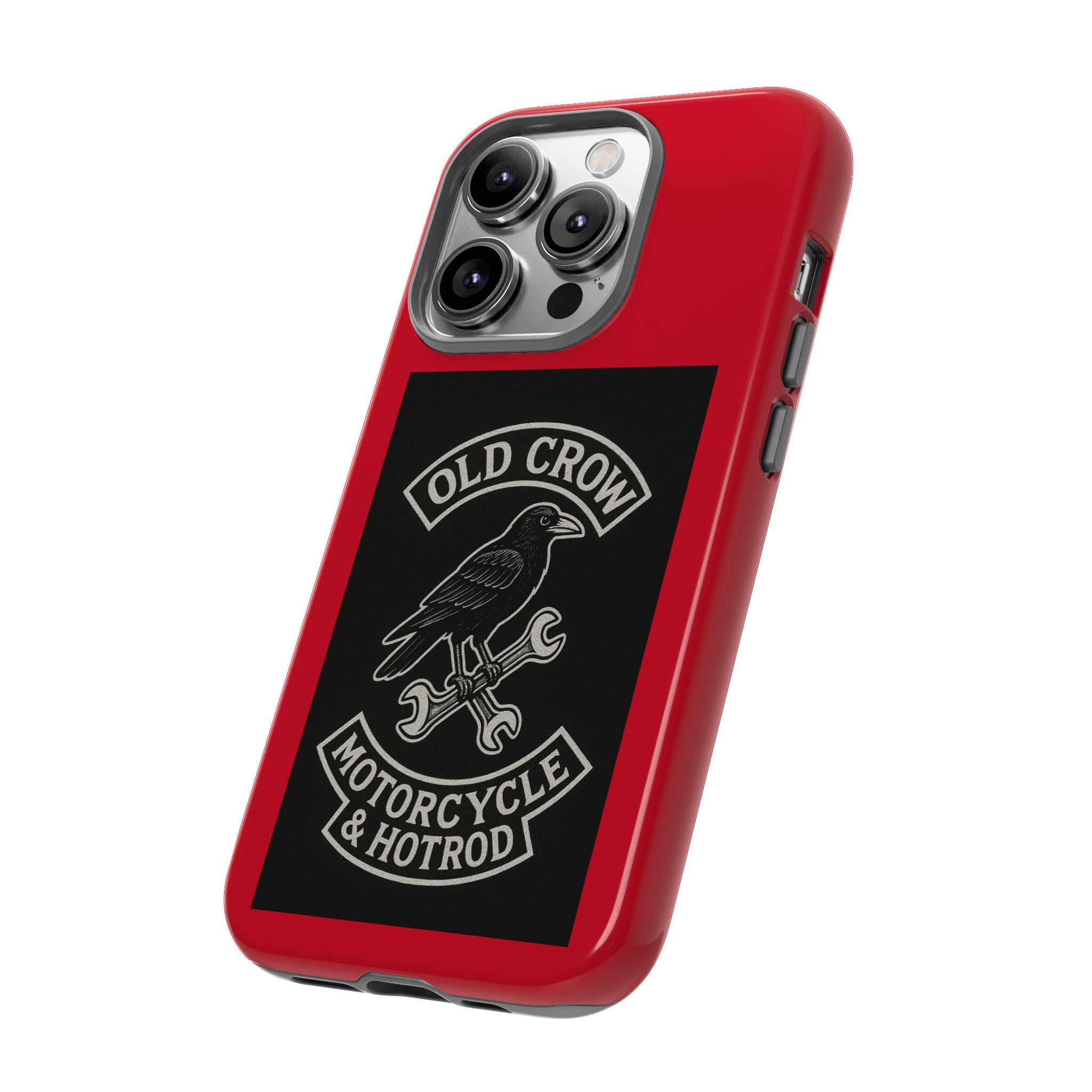 Old Crow Garage Retro Hotrod Rider Cases