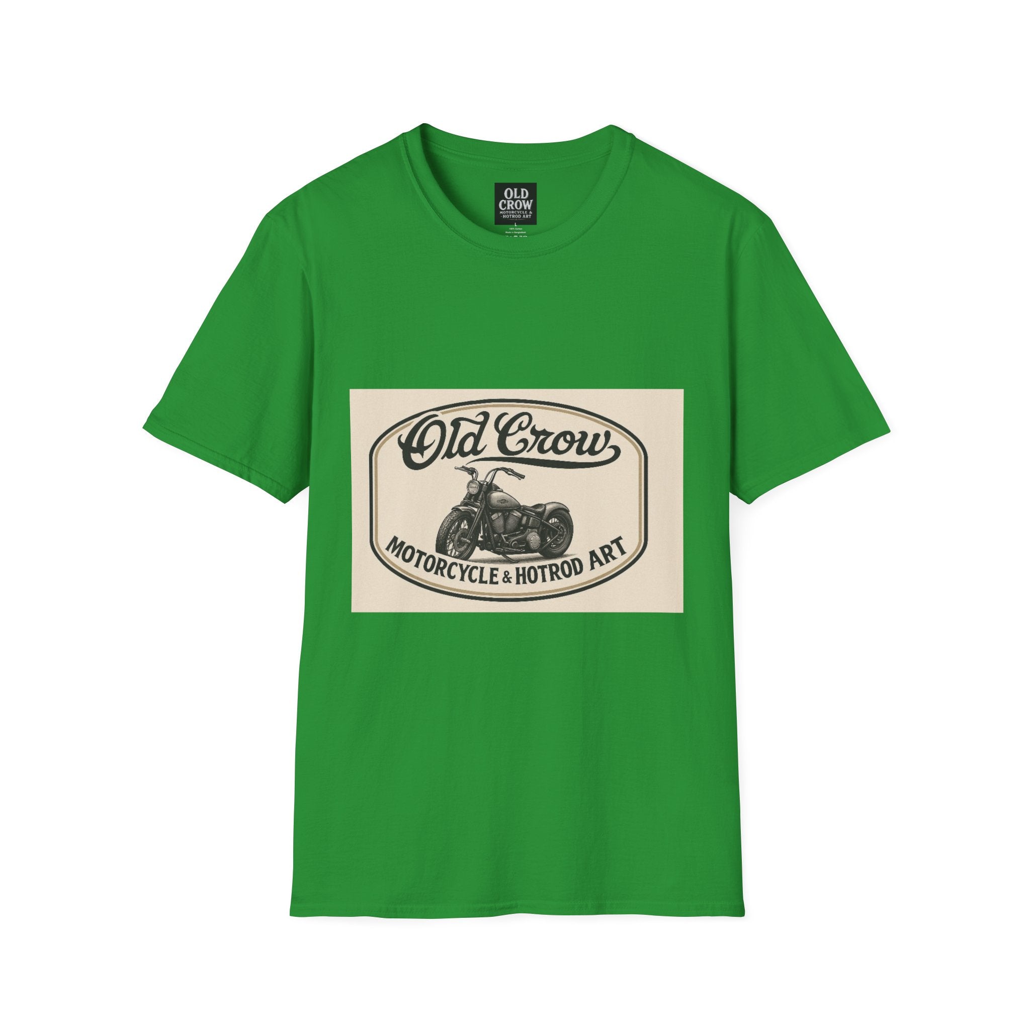 Retro Biker Life Old Crow Shop Sign T-Shirt