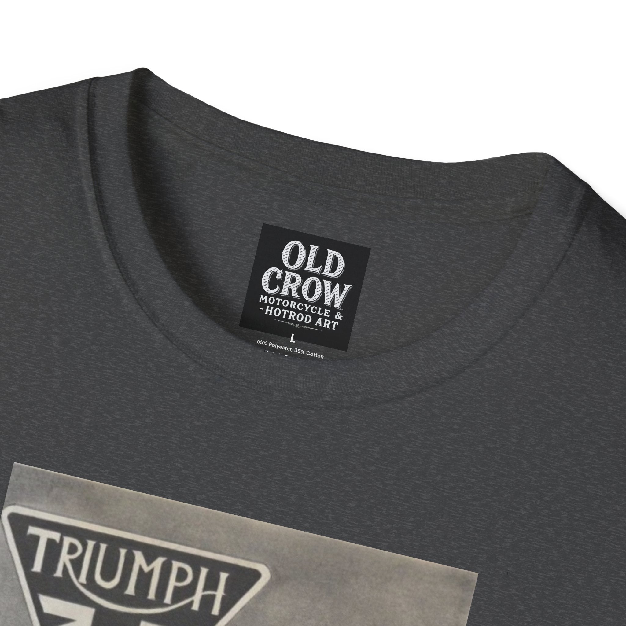 Retro Triumph Chopper Softstyle T-Shirt