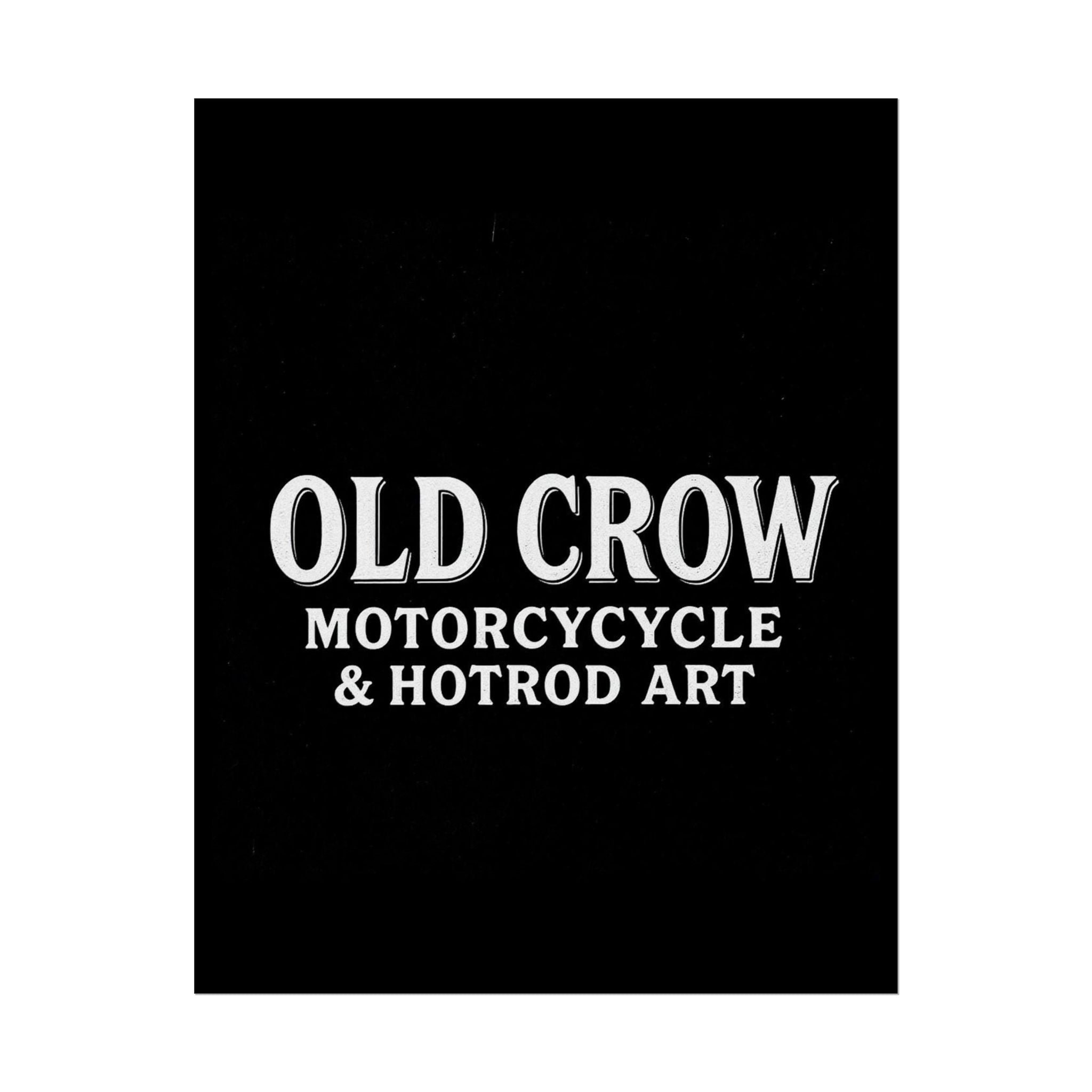 Old Crow: The Omen Art Rolled Posters