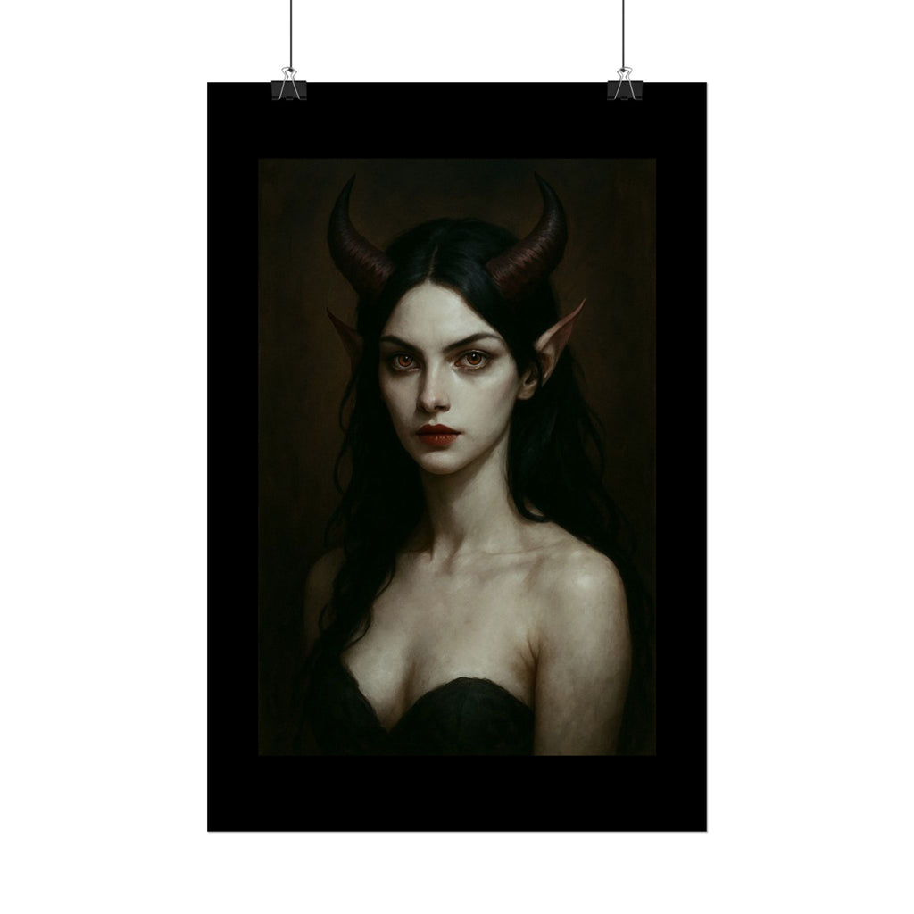 Gothic Art Rolled Posters, Dark Fantasy Wall Decor