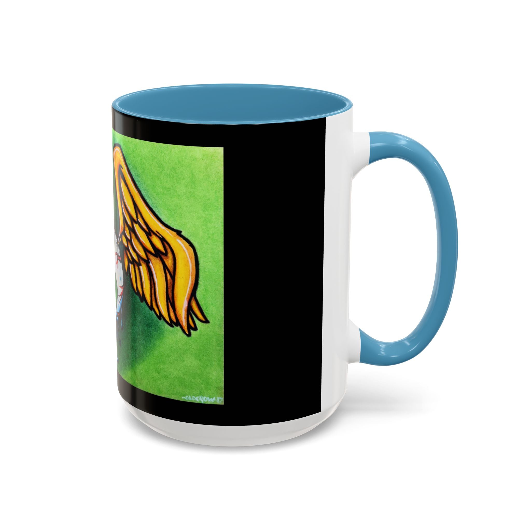 28 Whimsical Gothic Winged Eye Coffee Mug