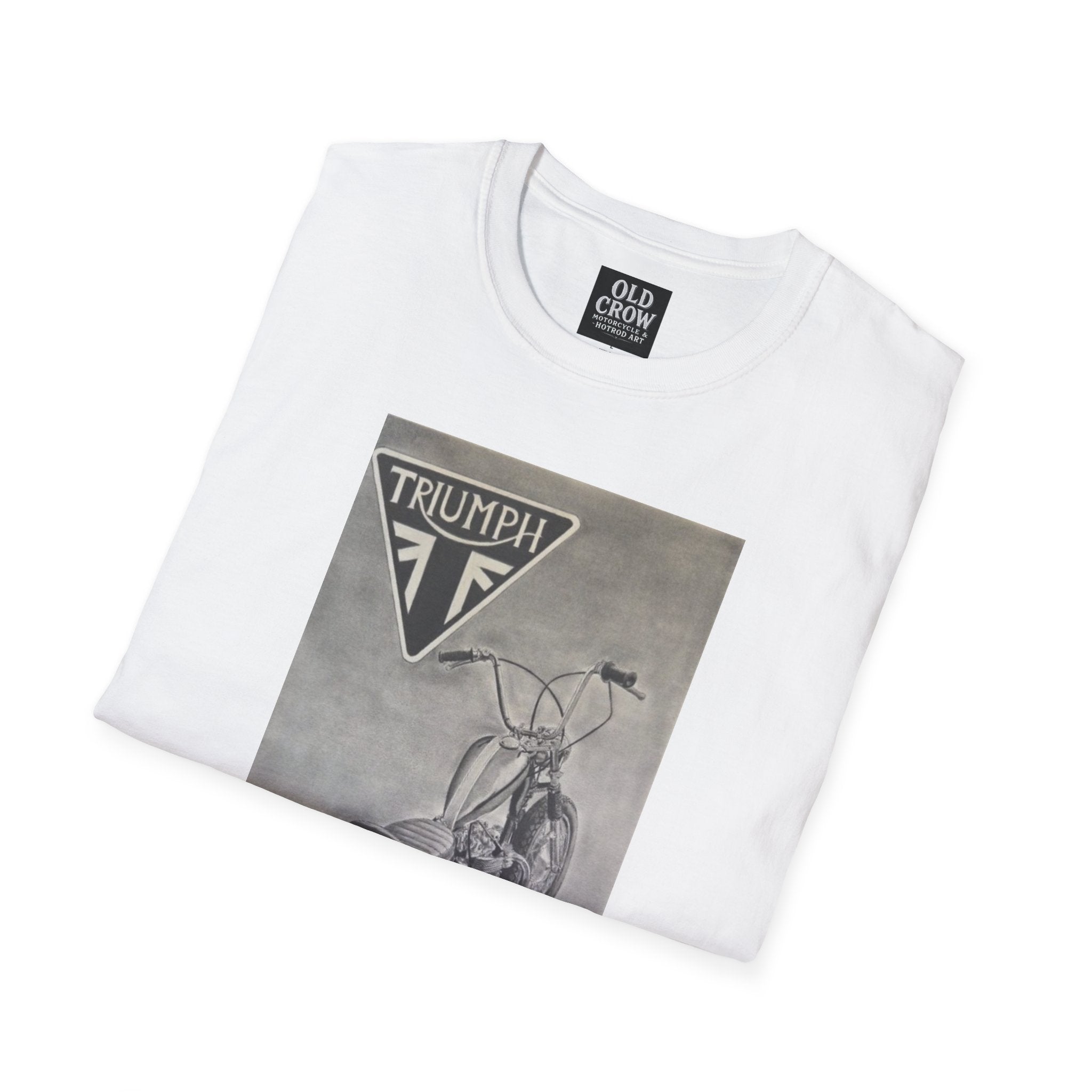 Retro Triumph Chopper Softstyle T-Shirt