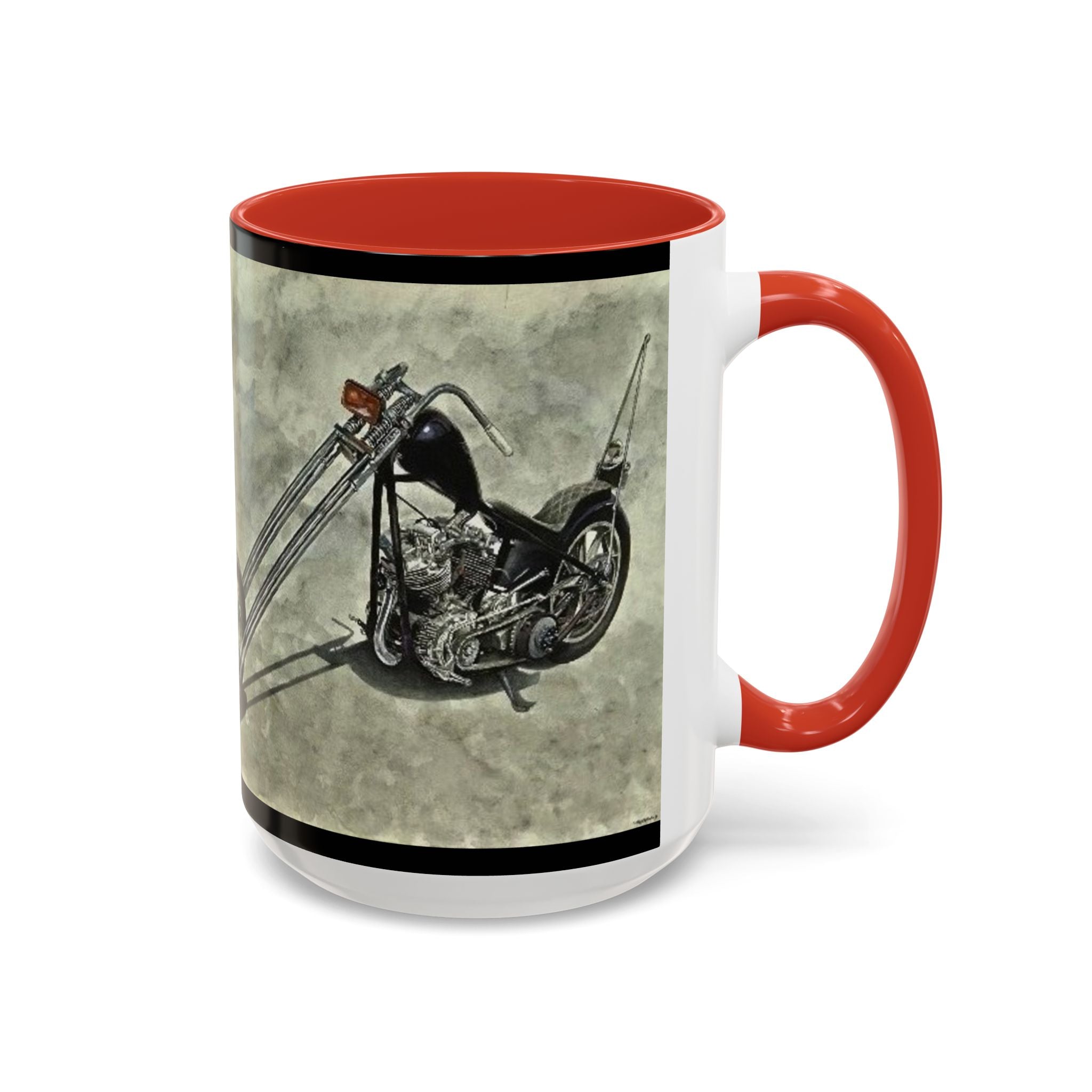 5 Custom Motorcycle Art Coffee Mug