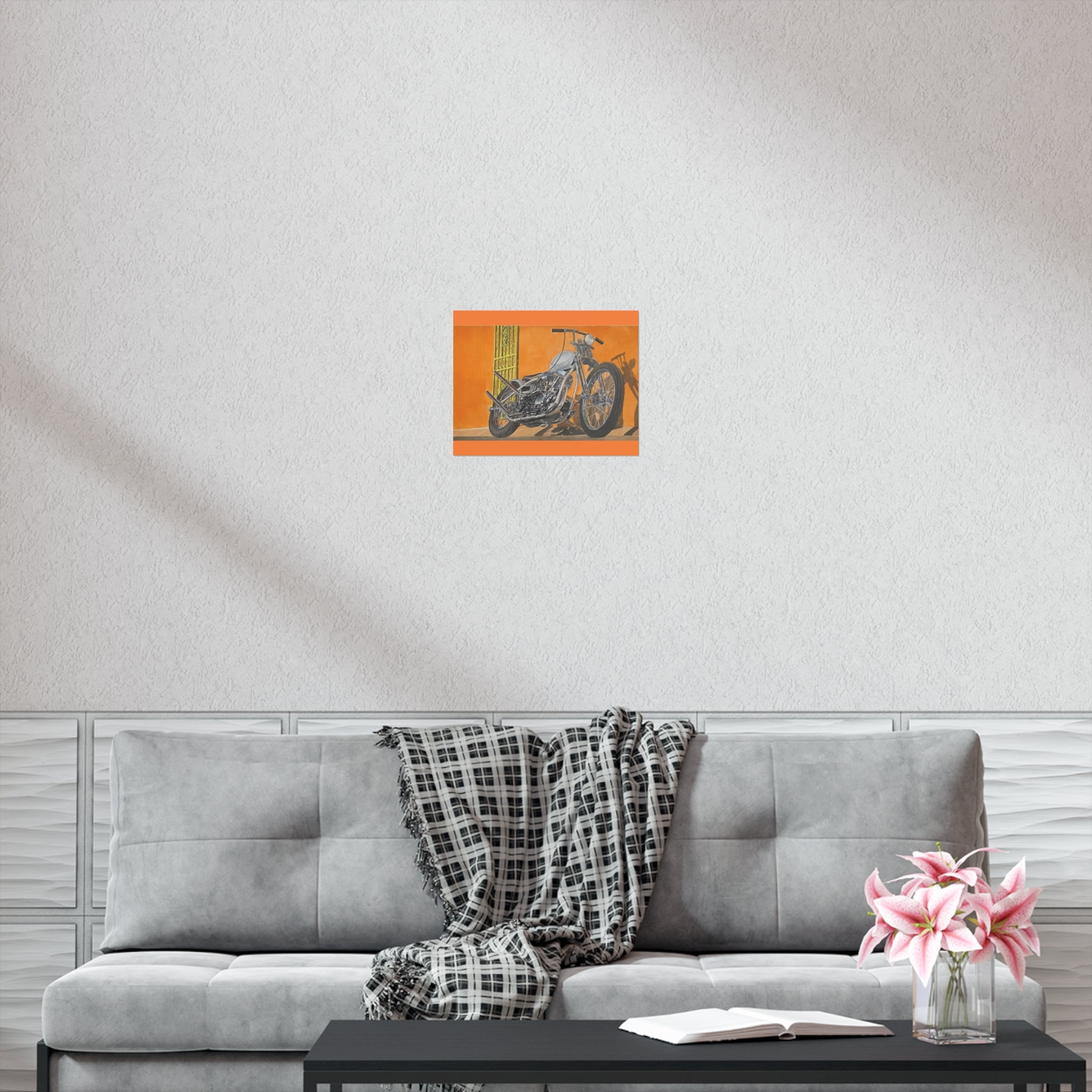 Steel Shadows  Art Print