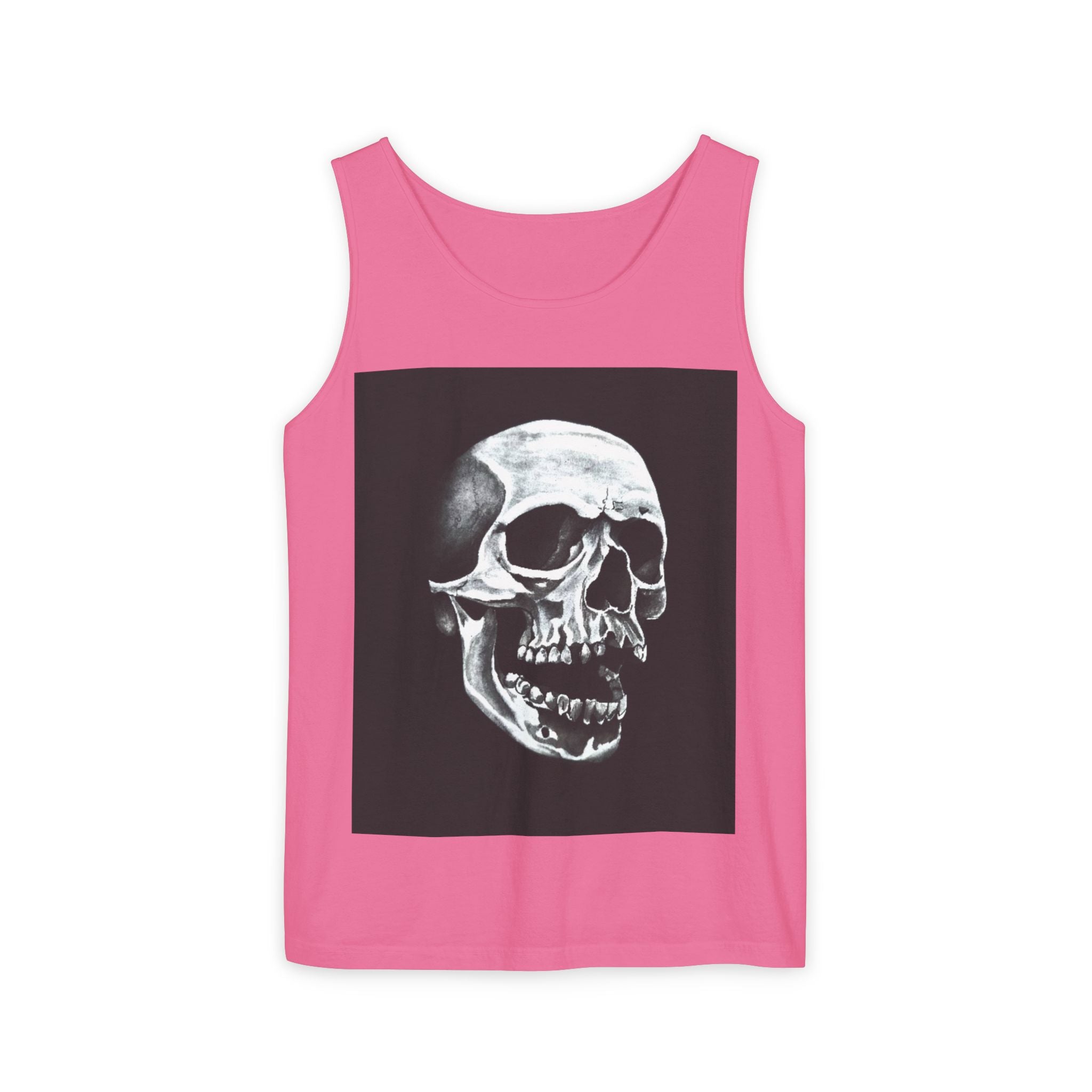 Shadowed Skull Tank Top