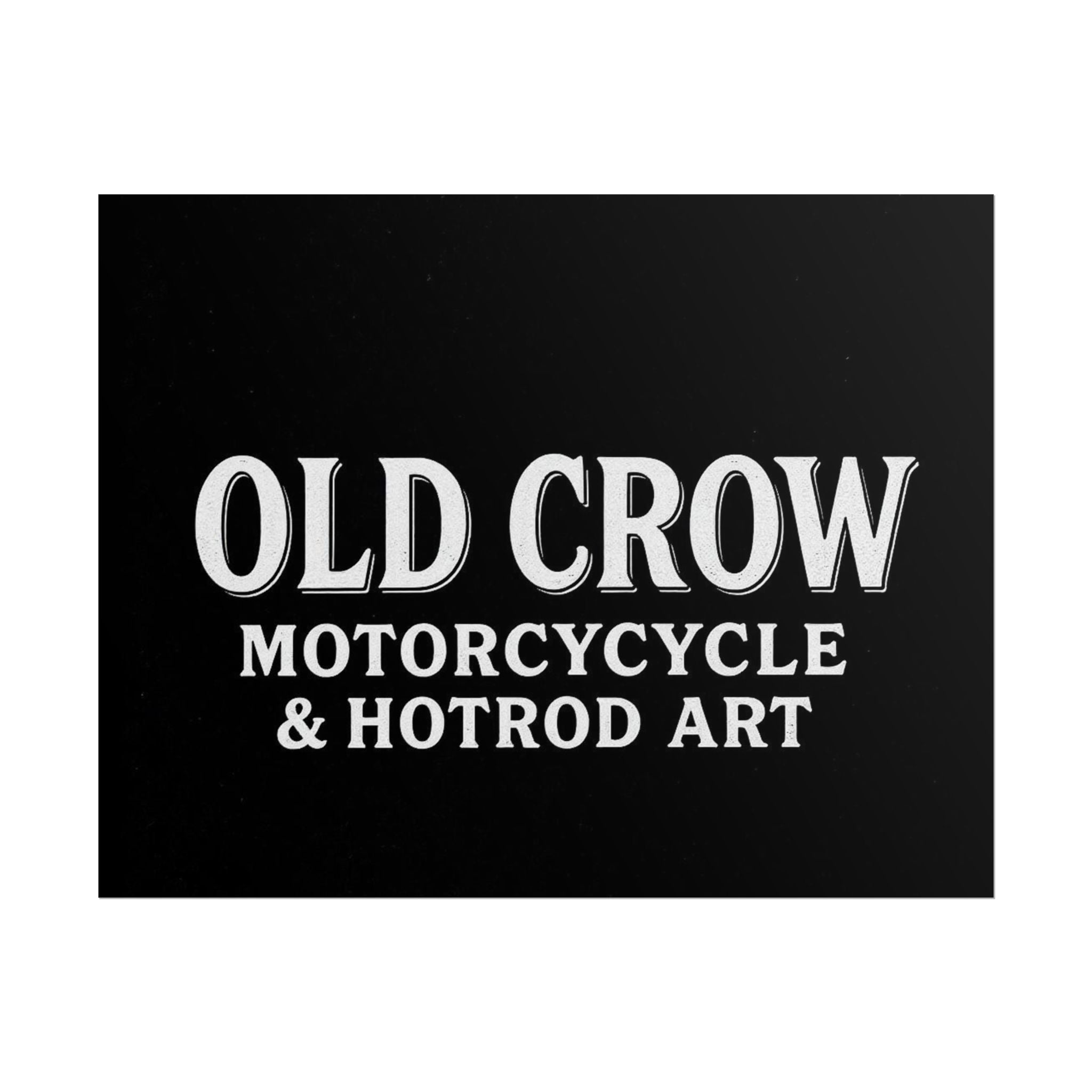Old Crow: The Omen Art Rolled Posters
