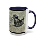 5 Custom Motorcycle Art Coffee Mug