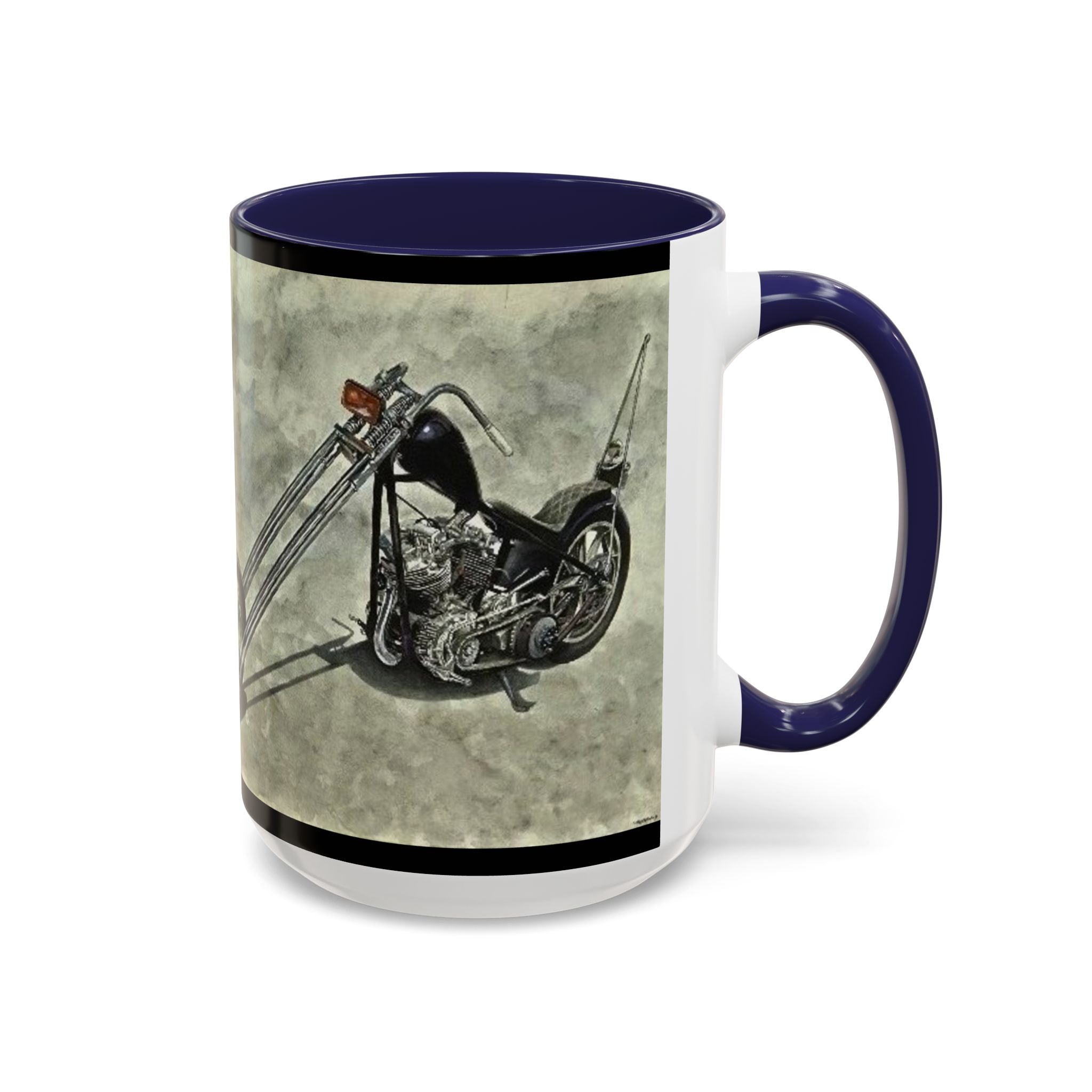 5 Custom Motorcycle Art Coffee Mug