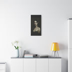 Gothic Art Canvas Print, Demon Aesthetic Home Decor, Dark Fantasy Wall Art, Witchy Room Decoration, Unique Gift for Halloween, Edgy Art