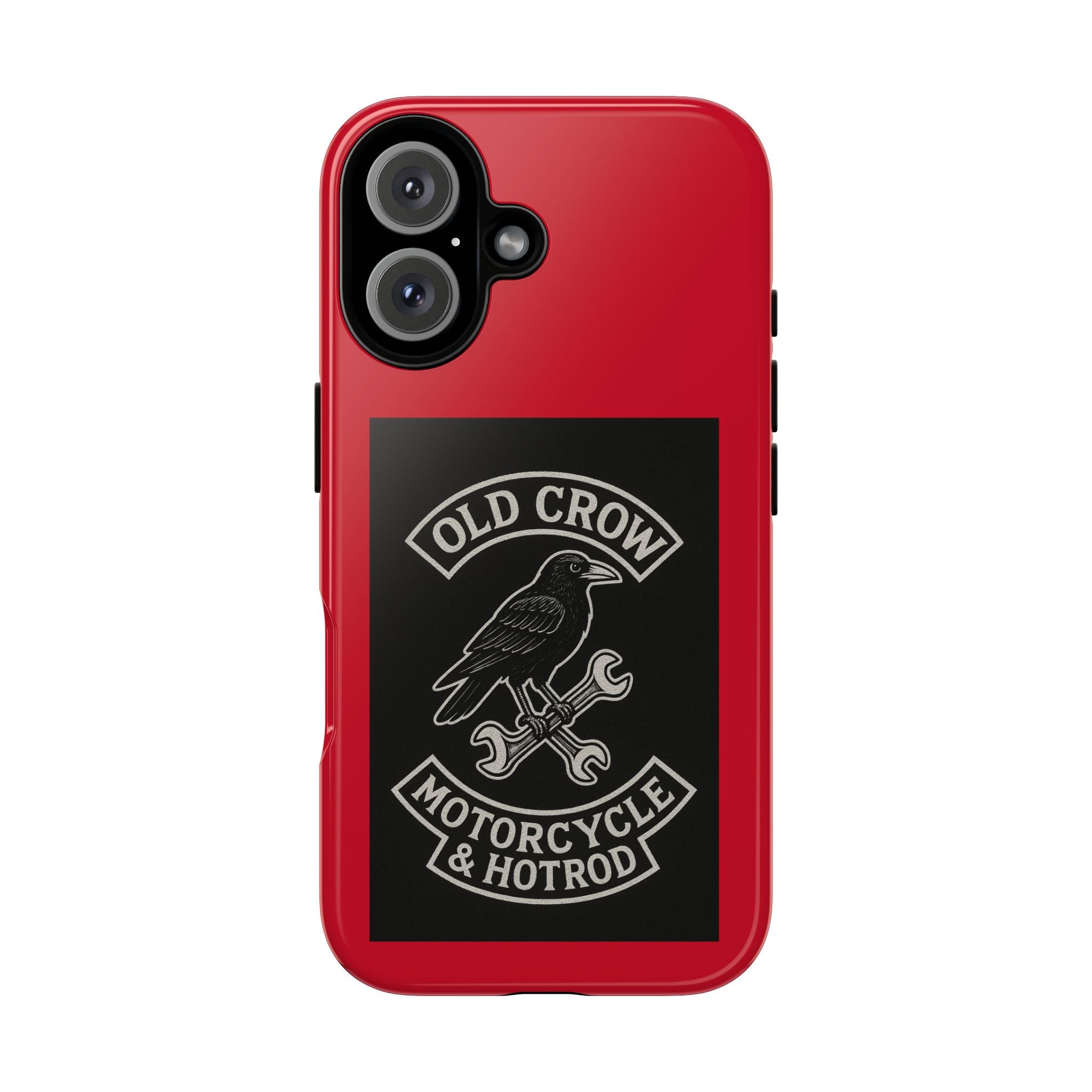 Old Crow Garage Retro Hotrod Rider Cases