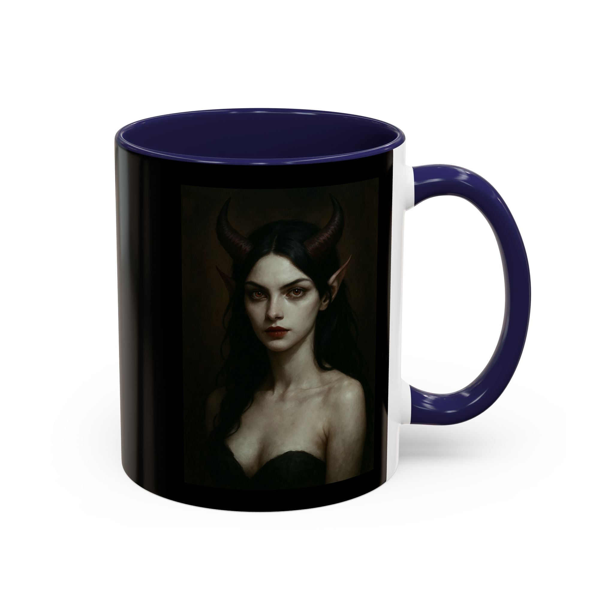 20 Dark Aesthetic Devilish Accent Coffee Mug