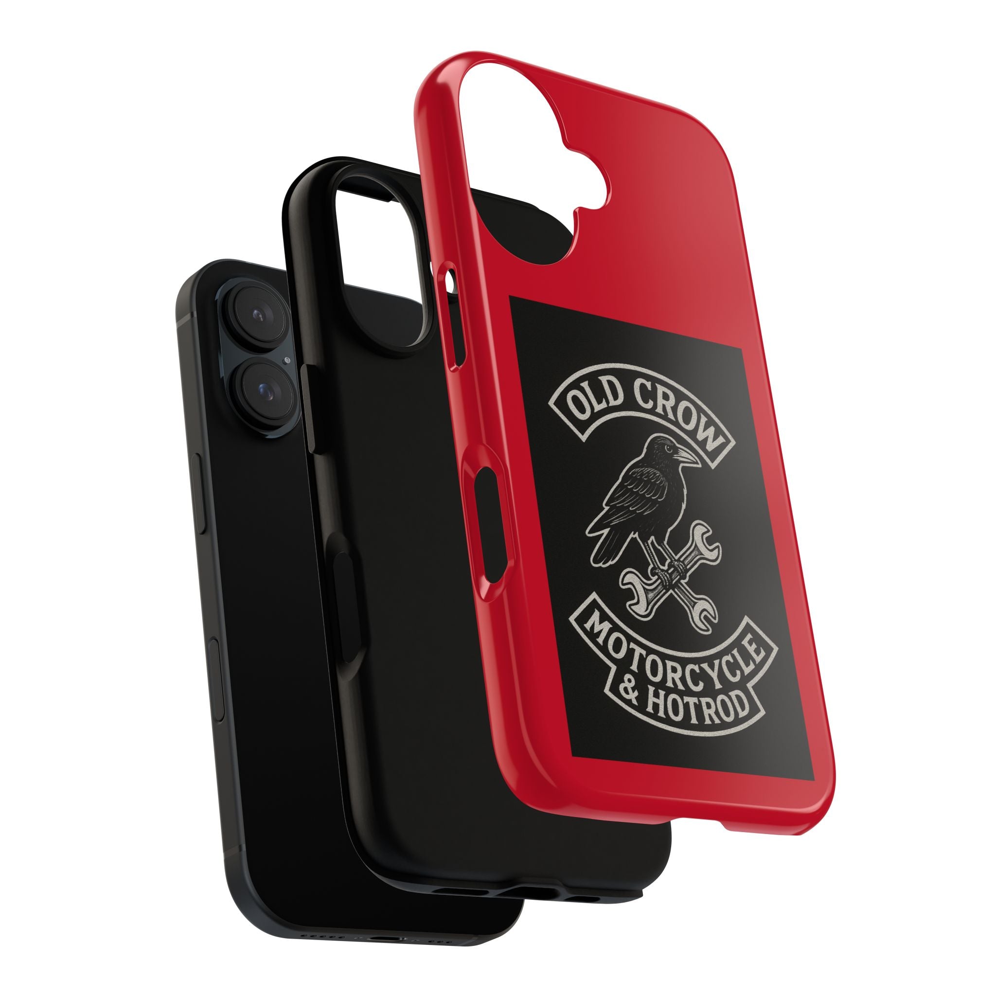 Old Crow Garage Retro Hotrod Rider Cases