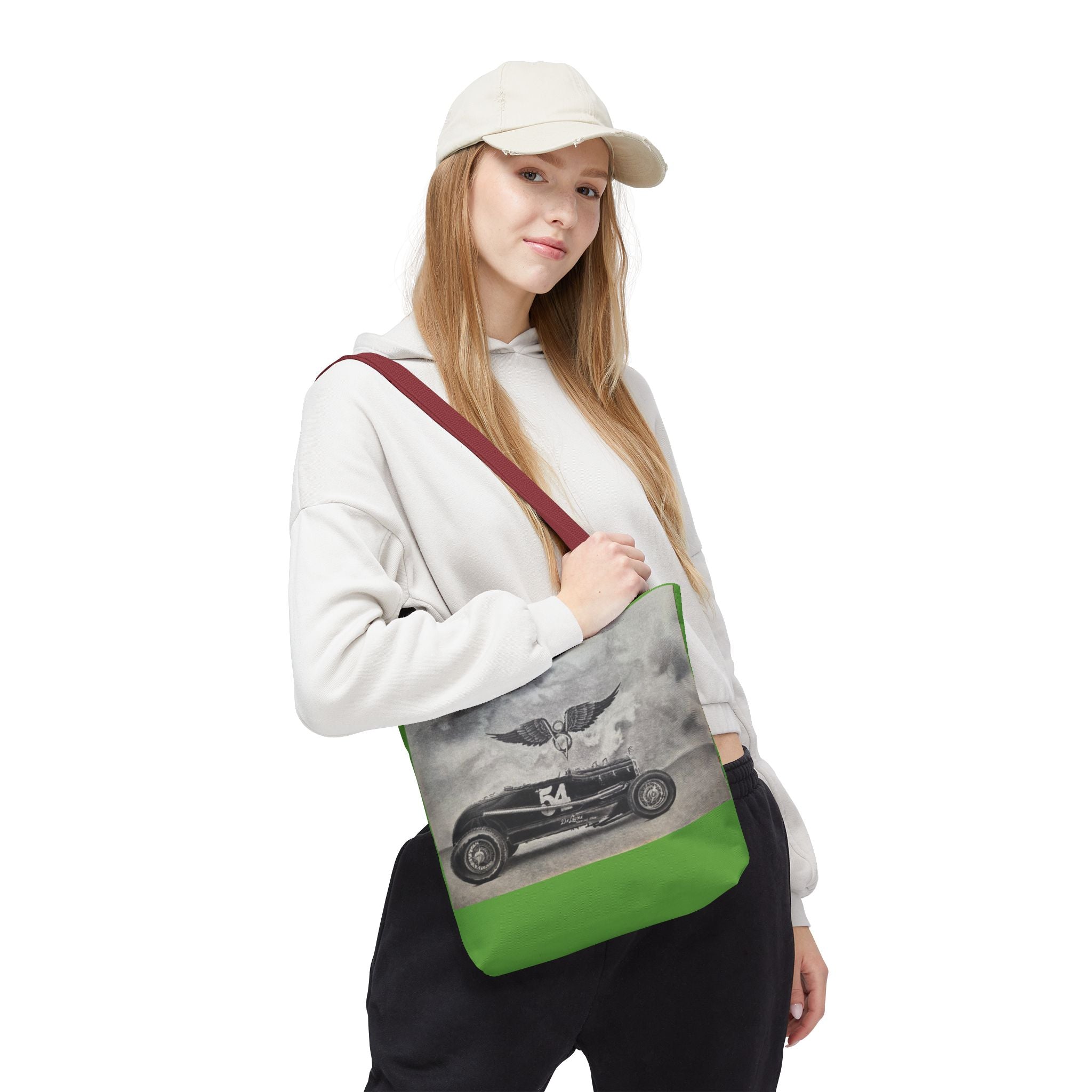 Speed & Spirit Tote Bag