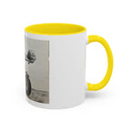 Vintage Motorcycle & Plane Coffee Mug