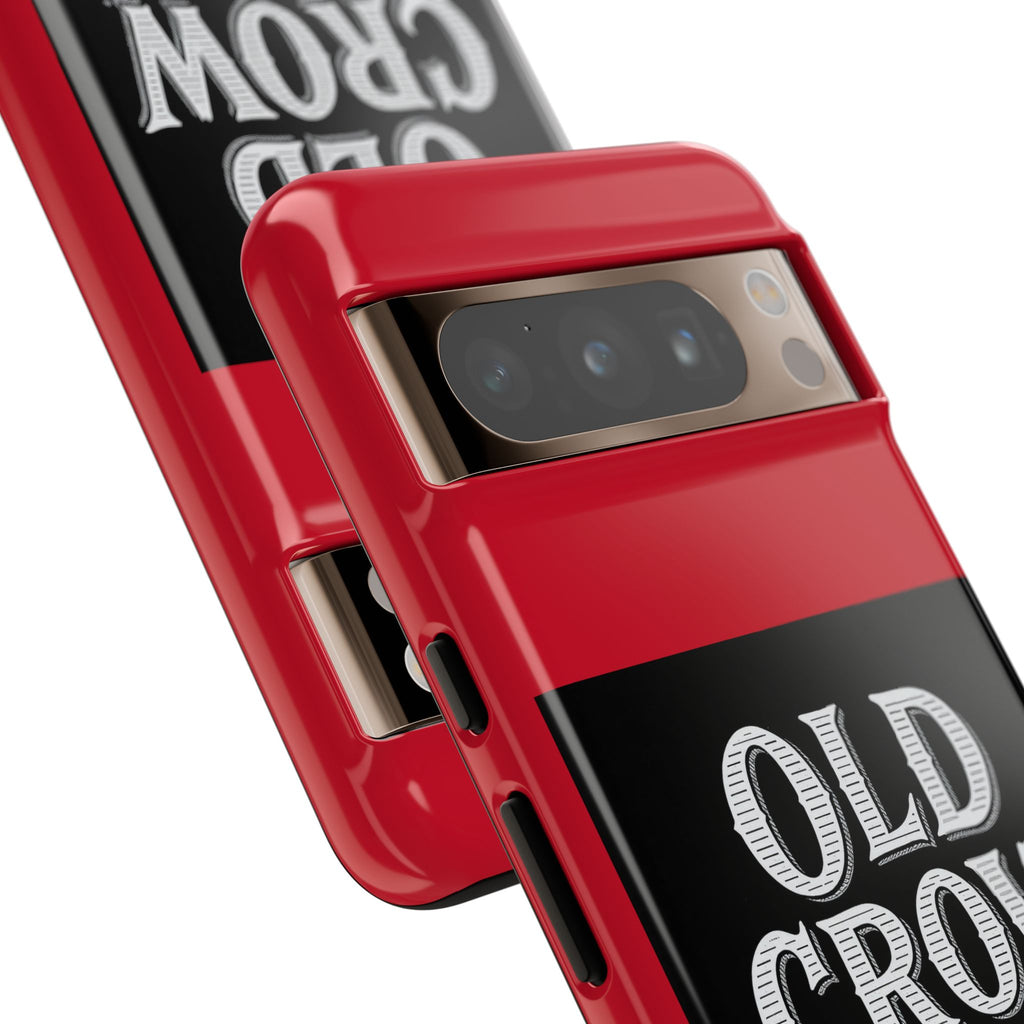Classic Old Crow Garage Typography Cases