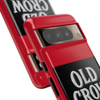 Classic Old Crow Garage Typography Cases