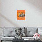 Steel Shadows  Art Print